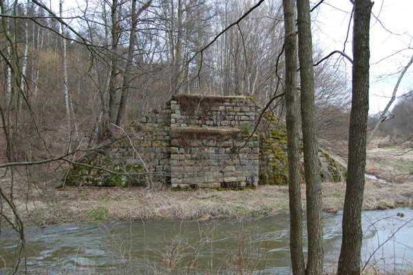 Widerlager (Adorfer Seite) Elsterbrücke