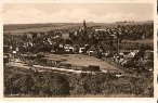 Postkarte Adorf Blick auf die Stadt 1938